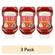 (3 pack) Primal Kitchen A Tad Sweet Squeeze Ketchup - Sweetened with Honey 18.5oz