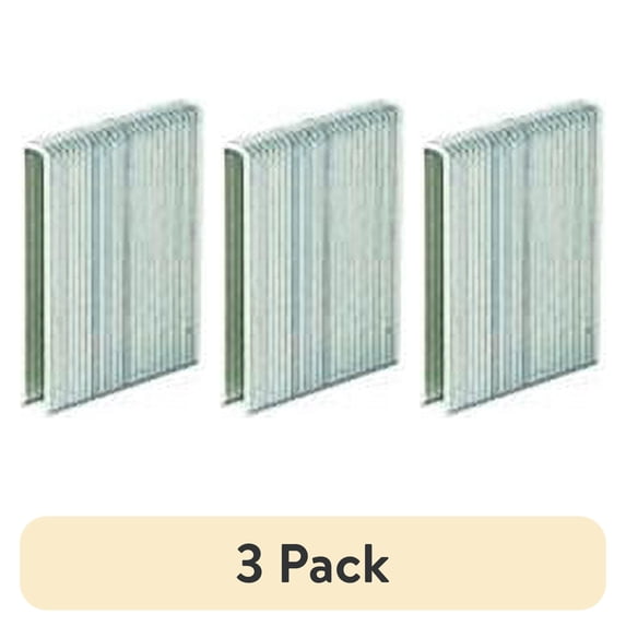 (3 pack) Primesource GRL11 1/4" x 3/4" 18 Ga. Galvanized Staples