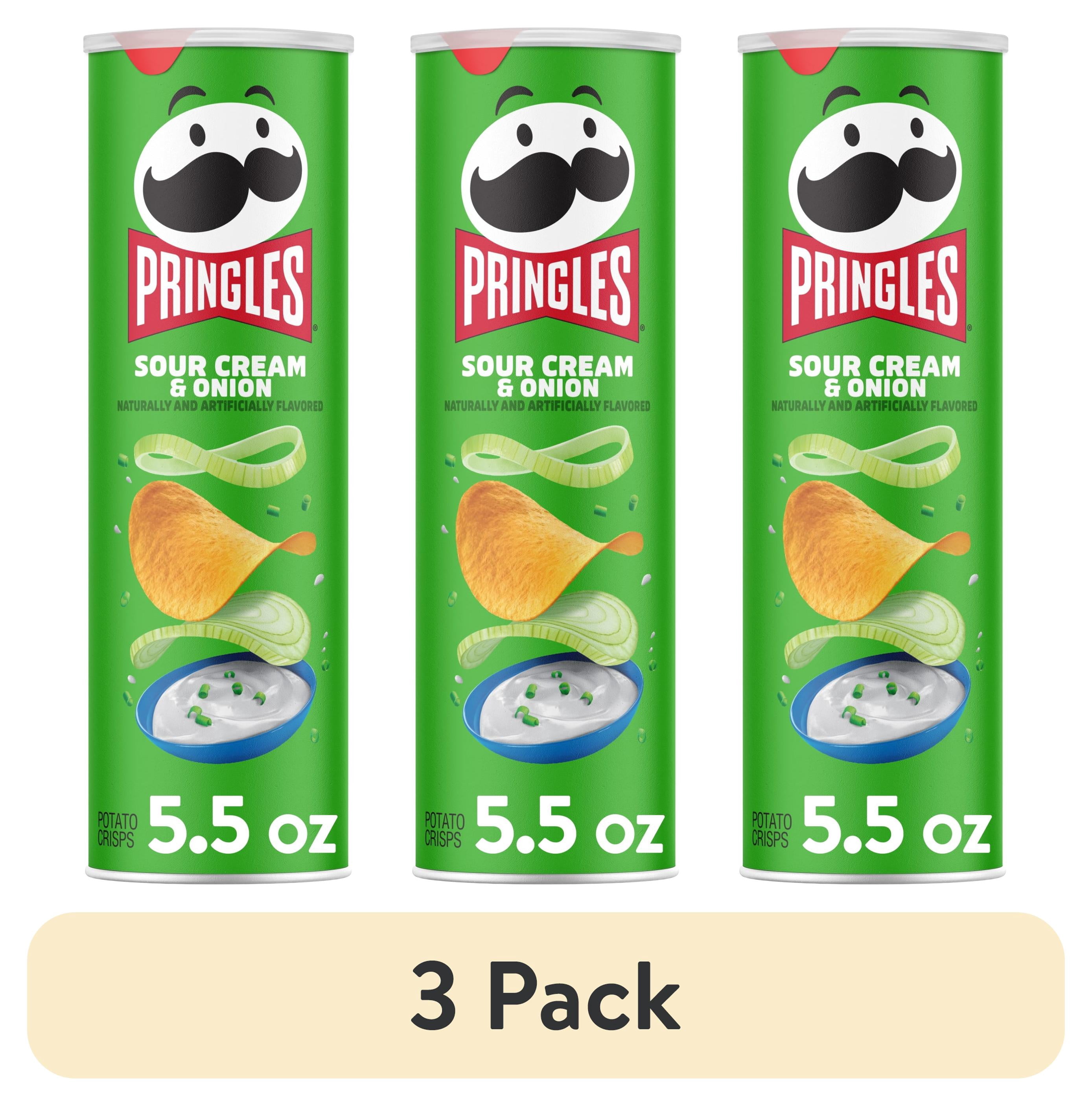 Pringles ポテトチップス 詰め合わせ 3種セット 3 pack) Pringles Sour Cream and Onion Potato Crisps Chips, Lunch