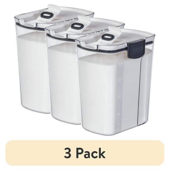 (3 pack) Progressive International PKS-500 ProKeeper Plastic Sugar Storage Container