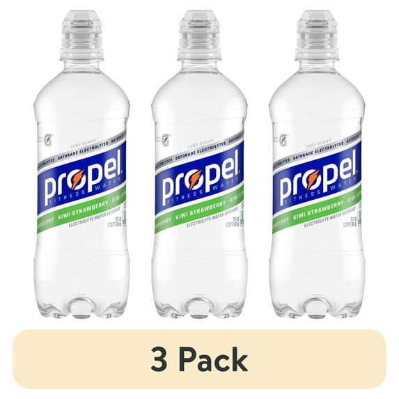 (3 pack) Propel Kiwi Strawberry Water, 20 Fl. Oz.