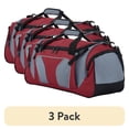 thumbnail image 1 of (3 pack) Protege 22-inch Small Sport Duffel Bag for Travel, Red, 1 of 11