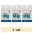 thumbnail image 1 of (3 pack) Protégé Key Luggage Lock Set of 2 in Blue Atoll, 1 of 4