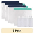 thumbnail image 1 of (3 pack) Protege Travel Bags with Gusset and 4 Travel Bottles, 1 of 9