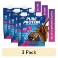 thumbnail interactive-video image 1 of (3 pack) Pure Protein, Galactic Brownie Batter Shake, 30g Protein, 11 fl oz, 4 Count, 1 of 8