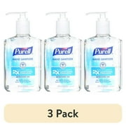 (3 pack) PURELL® Advanced Hand Sanitizer Refreshing Gel, 8 oz Pump Bottle (Adult)