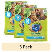 3 pack Purina Cat Chow Naturals with Real Chicken Indoor Dry Cat Food, 18 lb