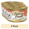 thumbnail image 1 of (3 pack) Purina Fancy Feast Flaked Kitten Food, Wet Cat Food, Chicken & Tuna Feast, 3 oz Can, 1 of 11