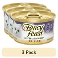 thumbnail image 1 of (3 pack) Purina Fancy Feast Grilled Kitten Food, Wet Cat Food, Beef Feast in Gravy, 3 oz Can, 1 of 7