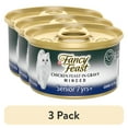 thumbnail image 1 of (3 pack) Purina Fancy Feast Senior Classic Pate Wet Cat Food, Minced Chicken in Gravy, 3 oz Cans, 1 of 12