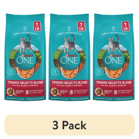 (3 pack) Purina ONE Tender Selects Blend With Real Chicken Digestive ...