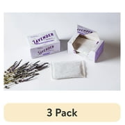 (3 pack) Purple Pastures Lavender Sachets for a Natural Home Fragrance, 1.6 oz, 4 Count
