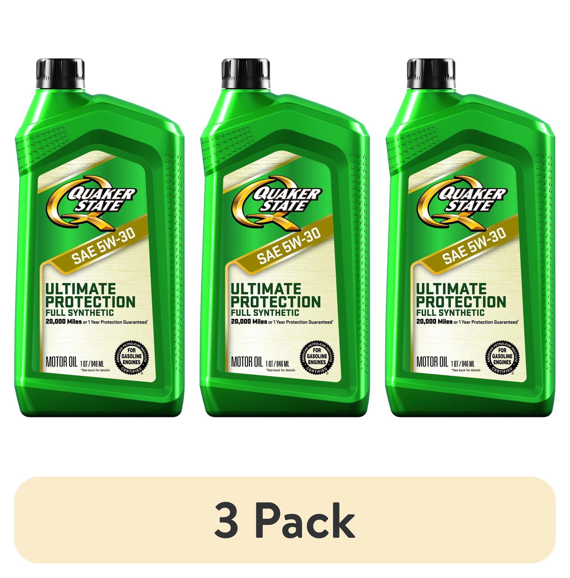 Quaker State Ultimate Protection Full Synthetic 5W-30 Motor Oil, 1
