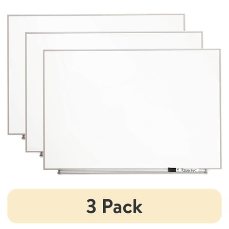 Quartet Matrix Magnetic Modular Whiteboards, 34" x 23", Silver Aluminum Frame