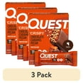 thumbnail image 1 of (3 pack) Quest Crispy Hero Protein Bars, Low Carb, Keto Friendly, Chocolate Caramel Pecan, 4 Count, 1 of 7