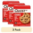 thumbnail image 1 of (3 pack) Quest Gluten-Free, Protein Cookies, Peanut Butter Chocolate Chip, 4 Count, 1 of 10