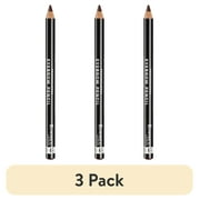 3 pack RIMMEL Brow This Way Professional Eyebrow Pencil, 001 Dark Brown, 0.05 oz