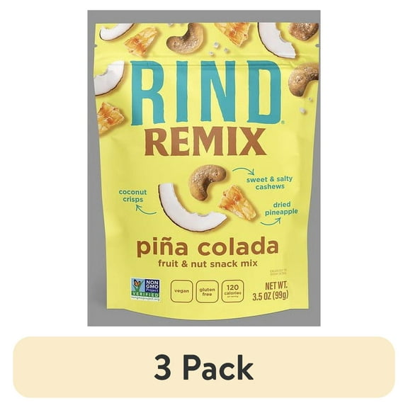 (3 pack) RIND Pina Colada Remix Snack Mix