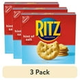 thumbnail image 1 of (3 pack) RITZ Hint of Salt Crackers, Snacks for Kids and Adults, Lunch Snacks, 13.7 oz, 1 of 19