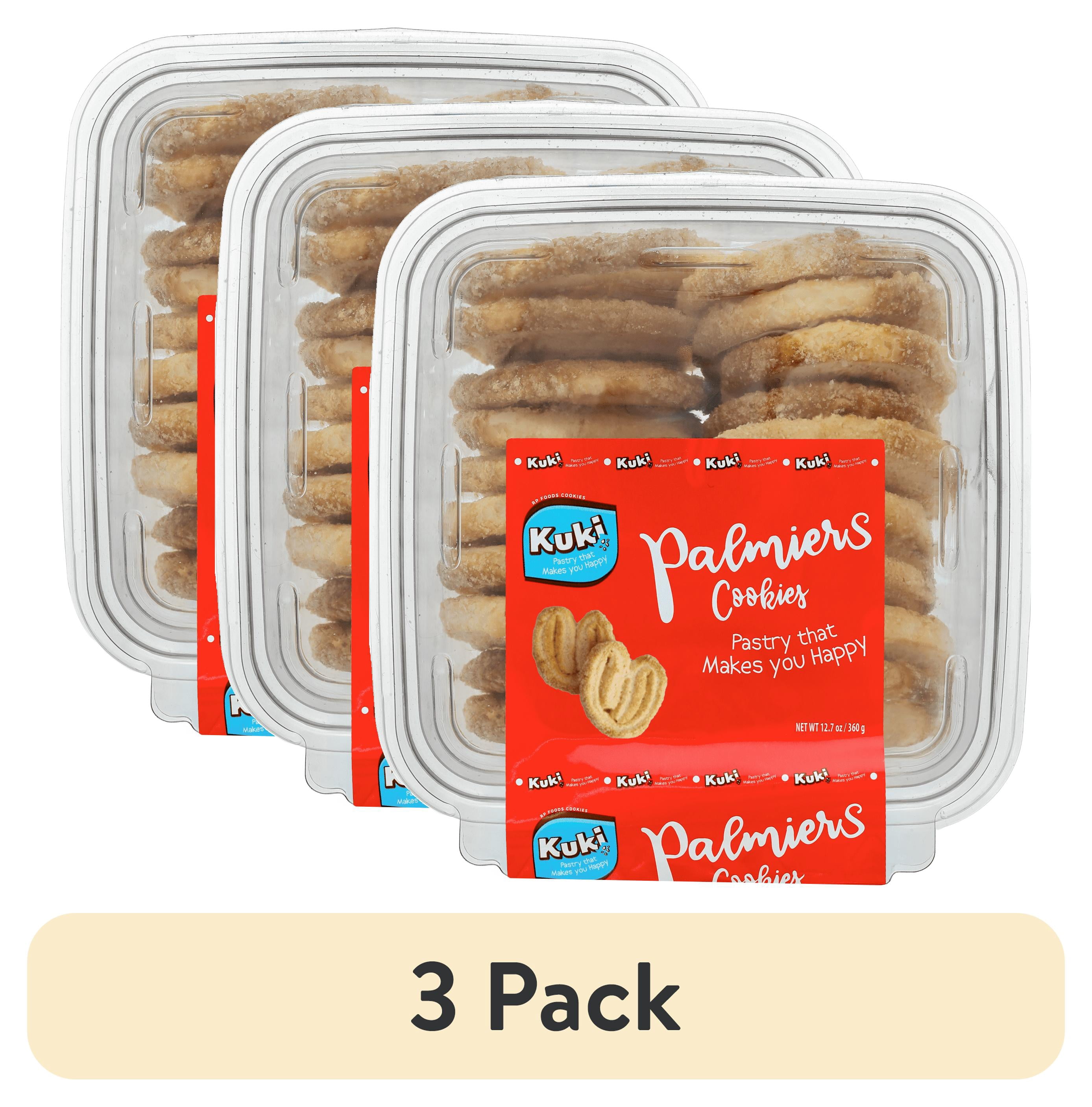 (3 pack) RP Foods Orejita Palmier Baked Cookies, 12.7 oz
