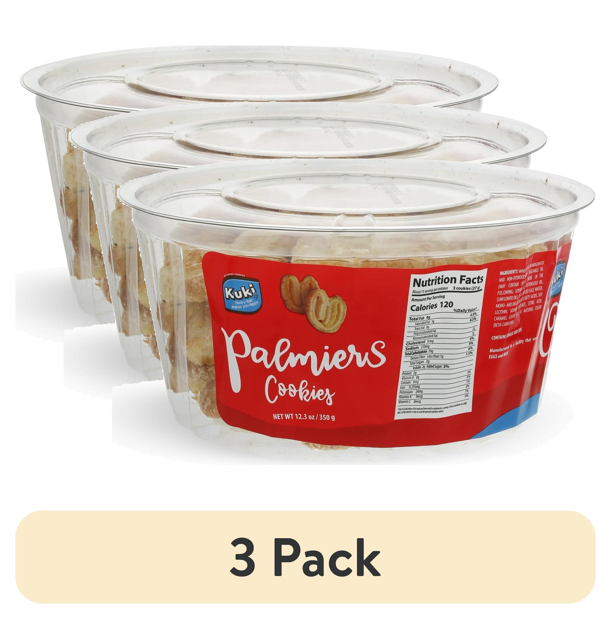 (3 pack) Kuki Orejita Palmier Baked Cookies