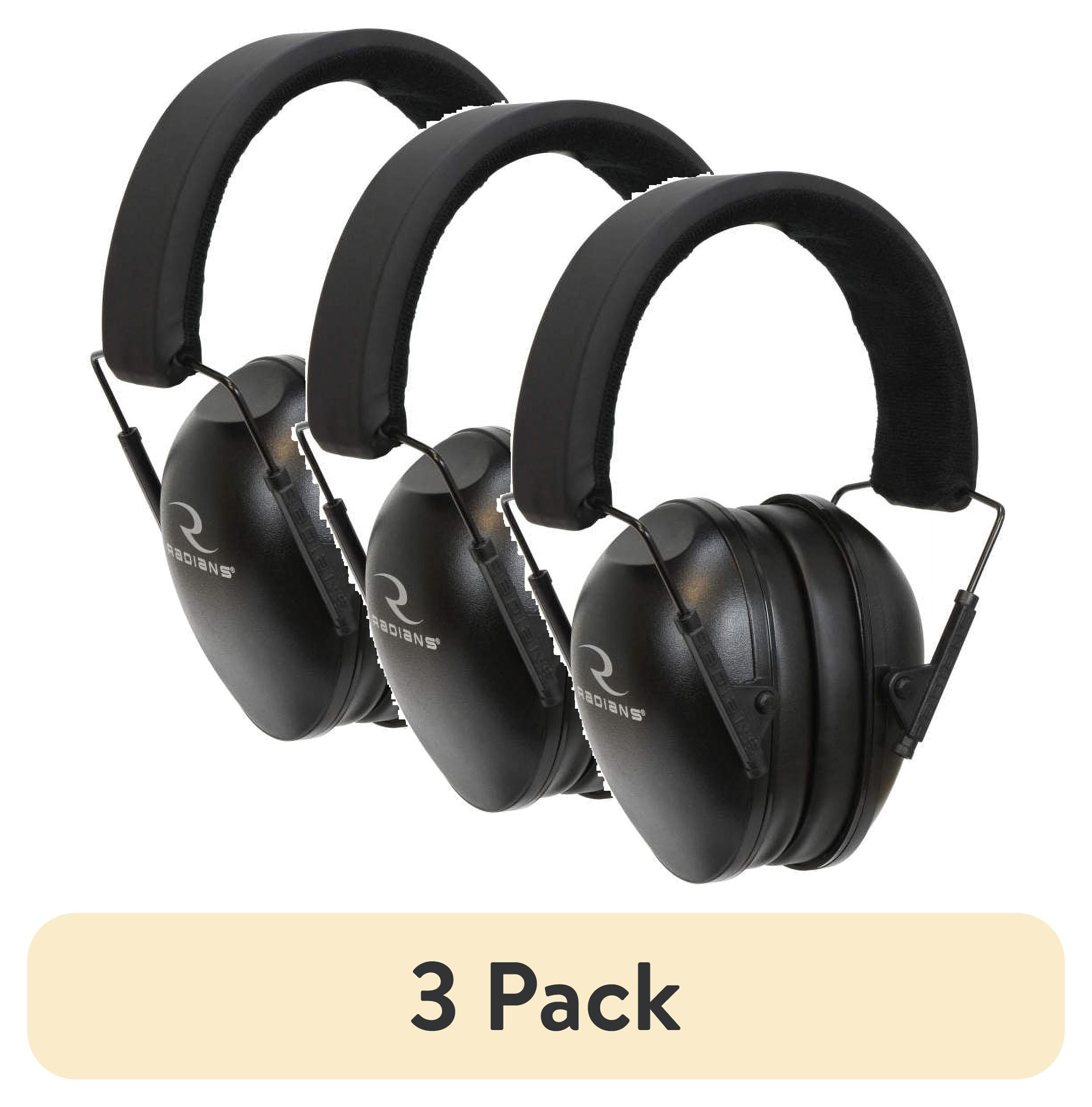 (3 pack) Radians Youth Shooting Ear Muff, NRR 21, Product Weight 0.56 lbs