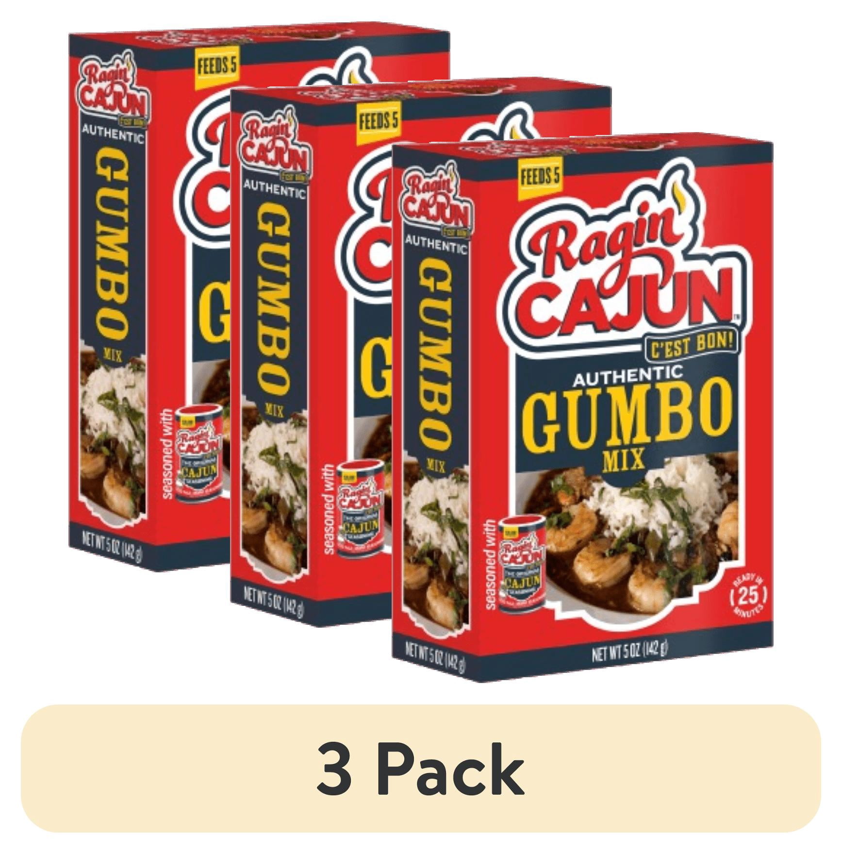 (3 pack) Ragin' Cajun Authentic Gumbo Mix