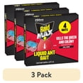 thumbnail image 1 of (3 pack) Raid Max Liquid Ant Insect Killer Bait, Outdoor and Indoor Ant Killer Traps for Home, 4 Count, 1 of 15