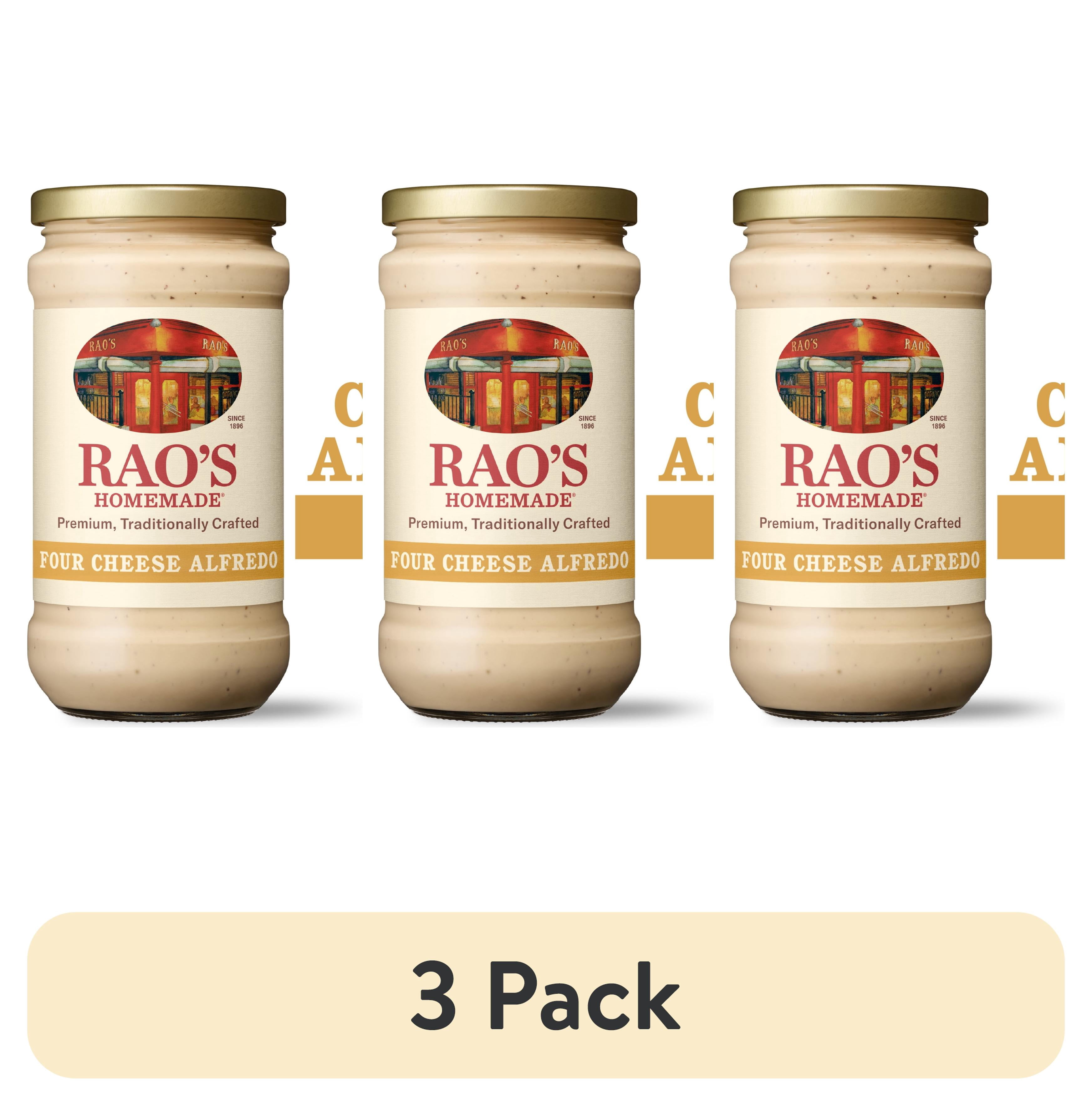(3 pack) Rao's Homemade Four Cheese Alfredo Sauce, 15 oz