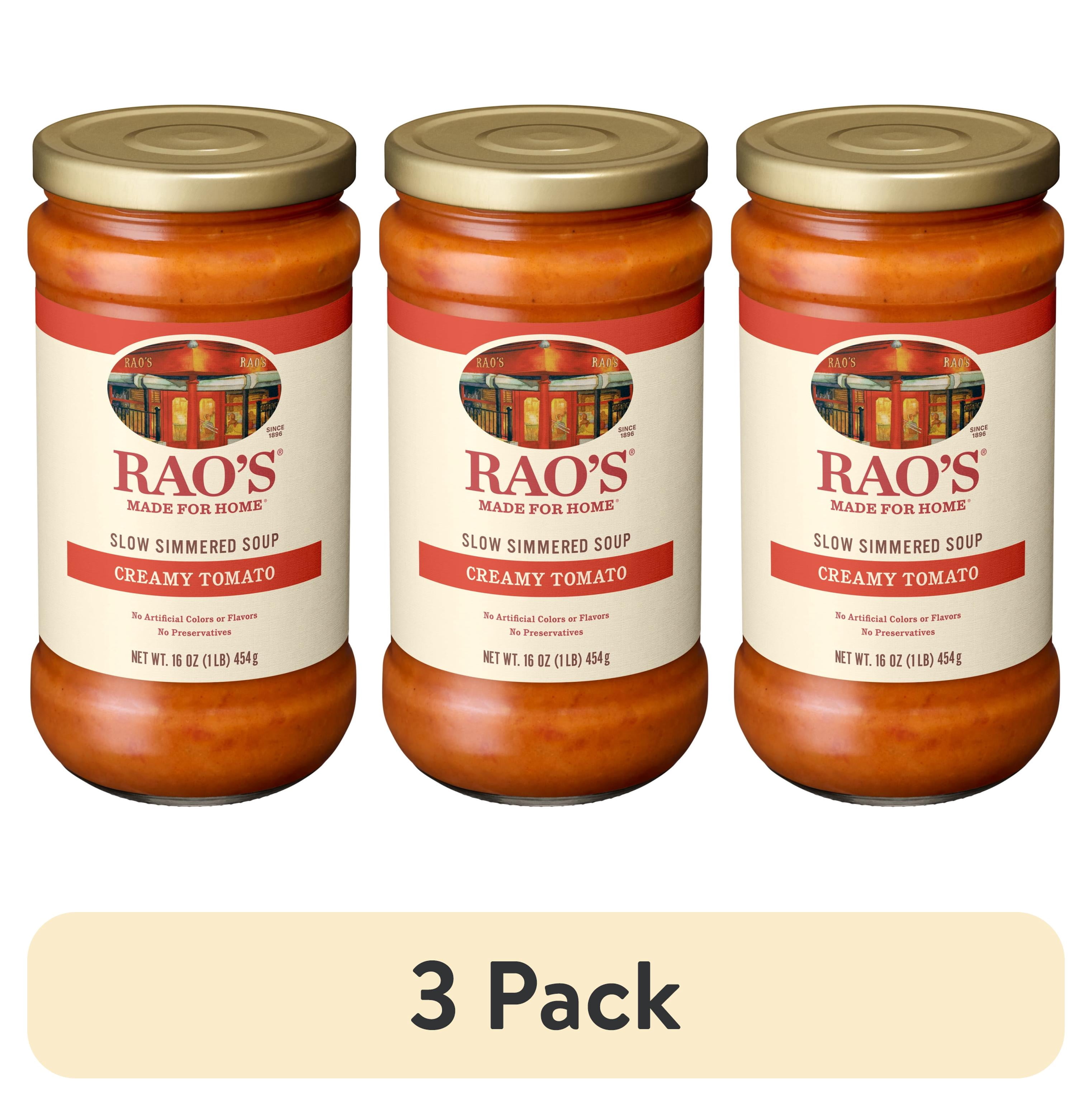 (3 pack) Rao’s Made for Home Creamy Tomato Soup, 16 oz