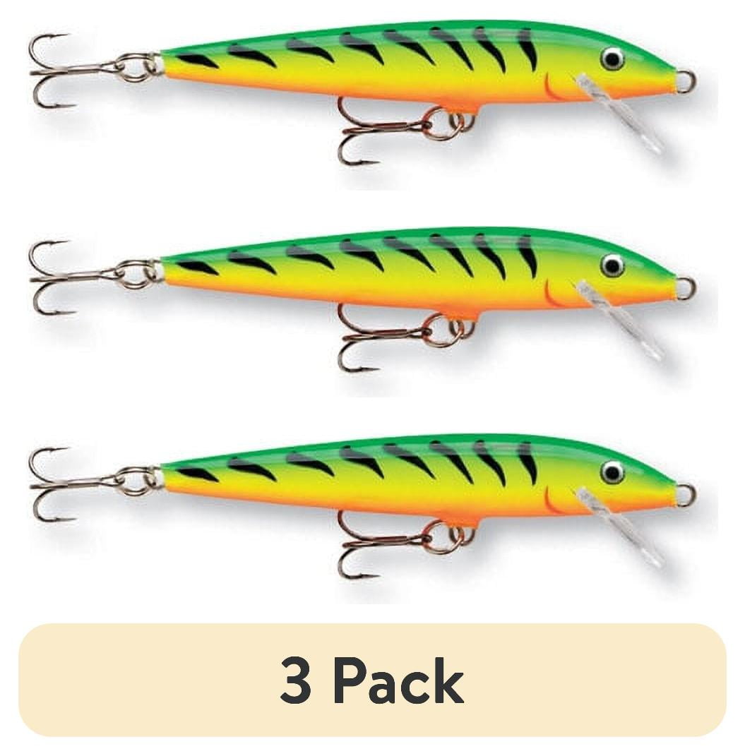 (1 pack) Rapala Original Floating Minnow 11 Fishing Lure 4 3/8" 3/16oz Firetiger