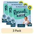 thumbnail image 1 of (3 pack) Rascals 99% Water Premium Baby Wipes, 120 Count, 1 of 8