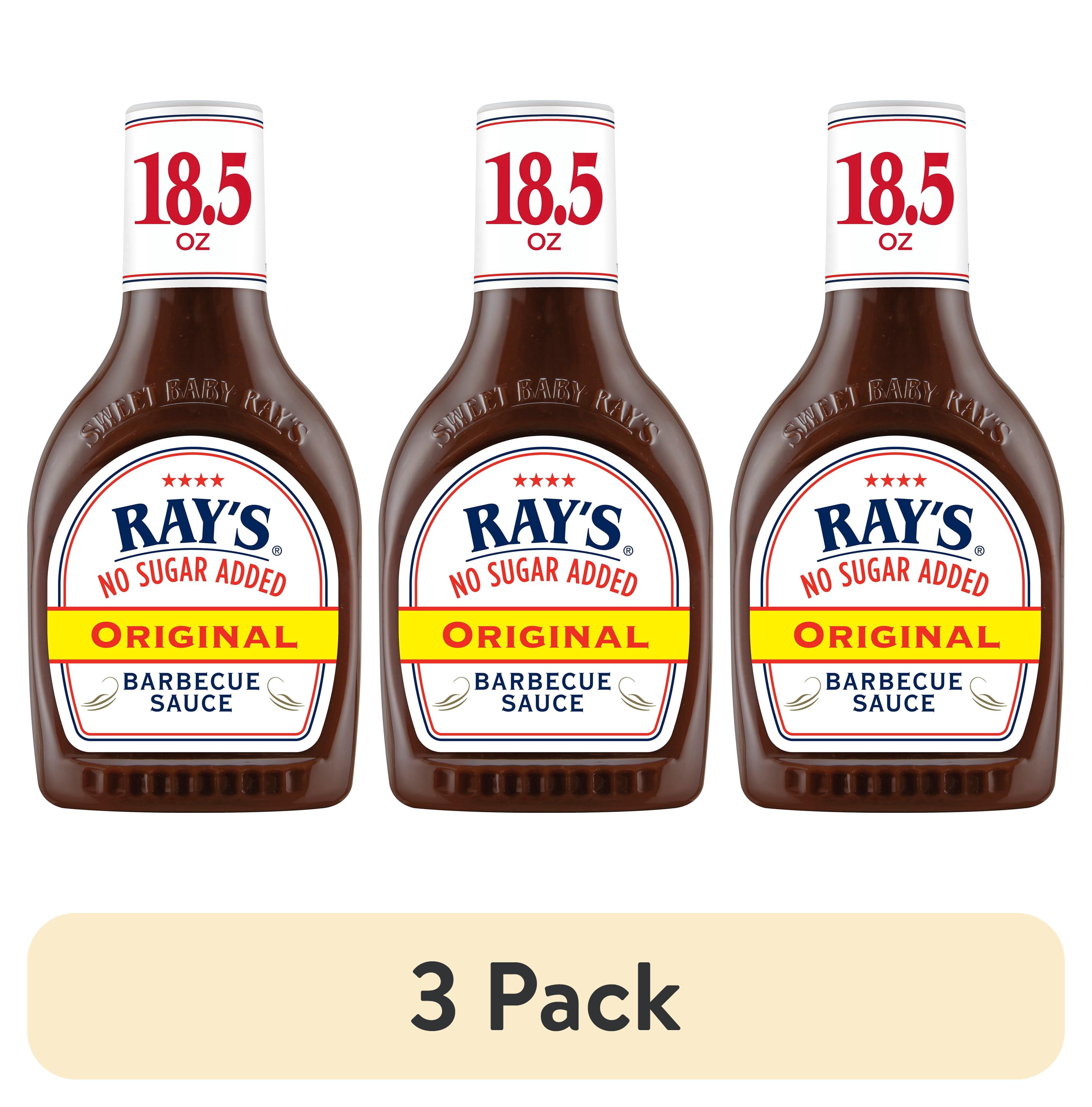 (3 pack) Ray's® No Sugar Added Original Barbecue Sauce 18.5 oz