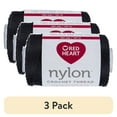 thumbnail image 1 of (3 pack) Red Heart Nylon Black Crochet Thread, 150 Yds, Size 18, 1 of 7