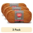 thumbnail image 1 of (3 pack) Red Heart® Soft™ #4 Worsted (Medium) Acrylic Yarn, Tangerine 5oz/142g 256 Yards, 1 of 9
