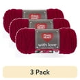 thumbnail image 1 of (3 pack) Red Heart With Love Holly Berry Yarn, 7 ounces, 370 yards, 1 of 4