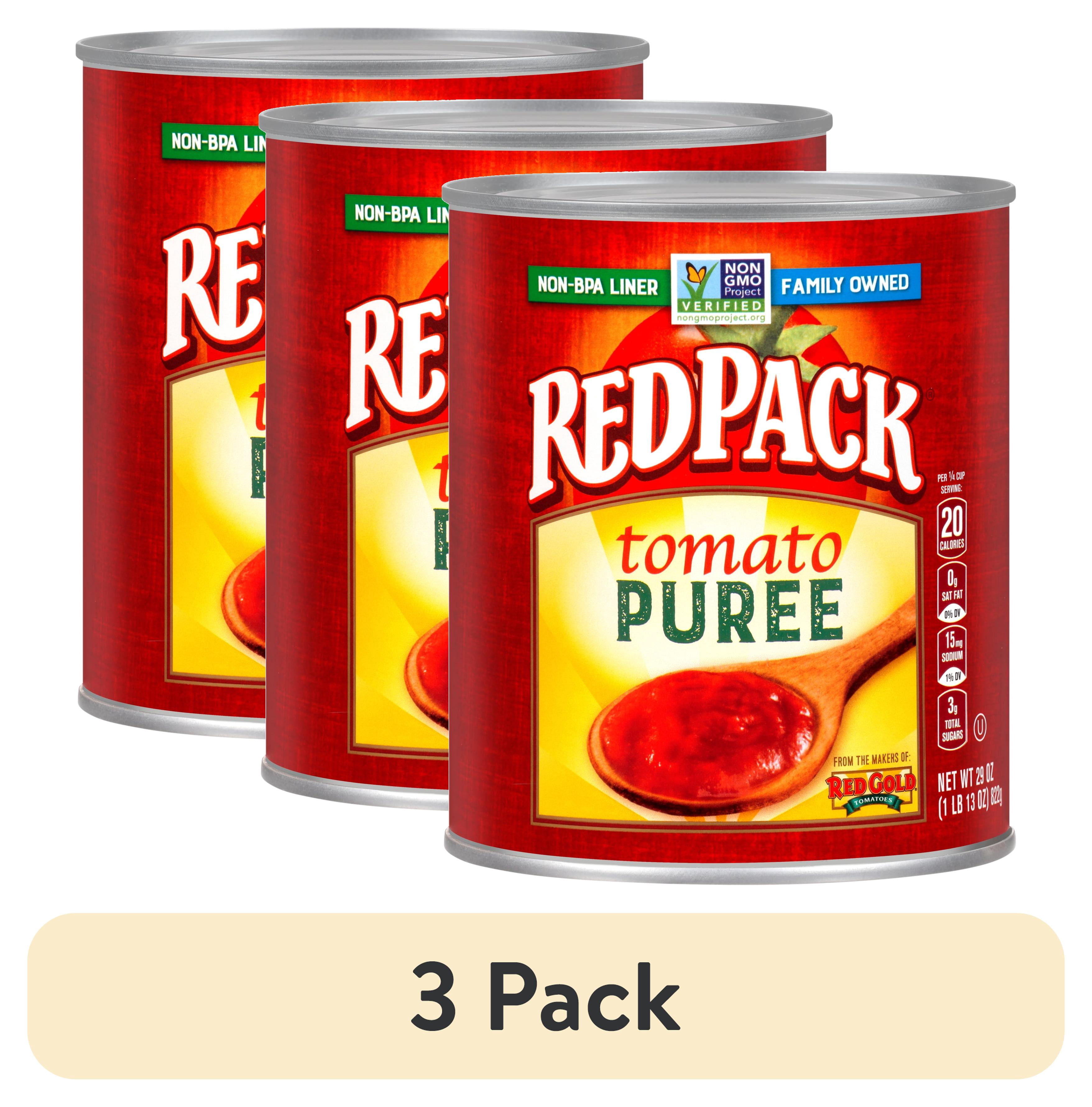 (3 pack) Redpack Tomato Puree, 29 oz Can