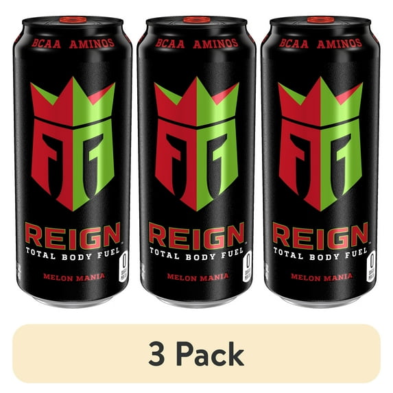 (3 pack) Reign Melon Mania, 16 fl oz