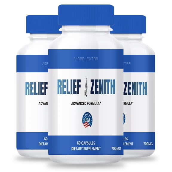 (3 pack) Relief Zenith Capsules - ReliefZenith Capsules