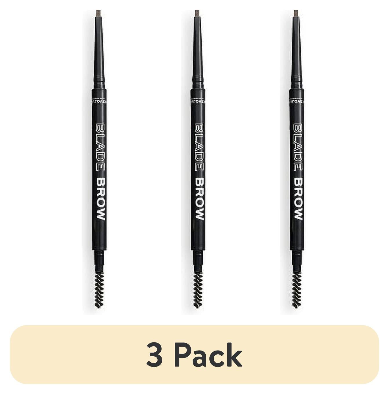 (3 pack) Relove by Revolution Blade Brow Pencil - Dark Brown