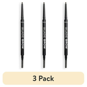 (3 pack) Relove by Revolution Blade Brow Pencil - Dark Brown