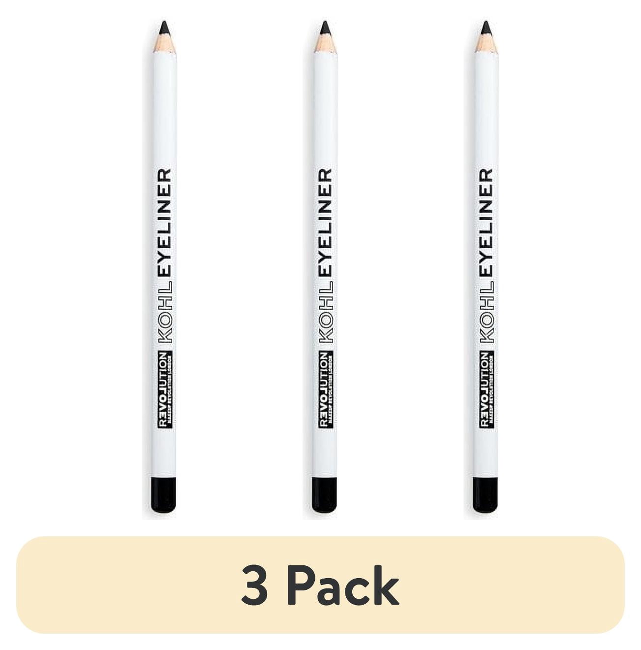 (3 pack) Relove by Revolution Kohl Eyeliner Pencil - Black