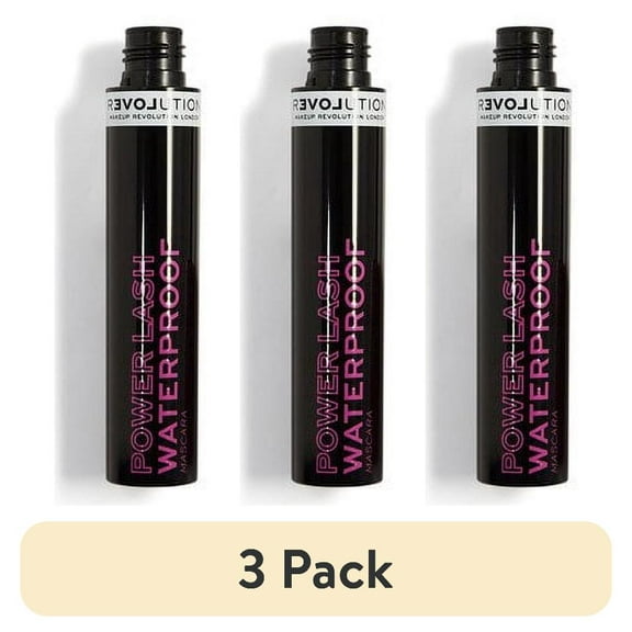 (3 pack) Relove by Revolution Power Lash Volume Waterproof Mascara