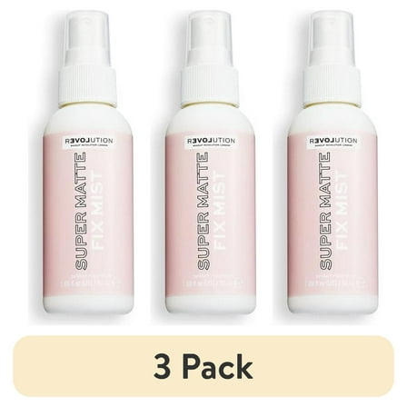(3 pack) Relove by Revolution Super Matte Fix Mist