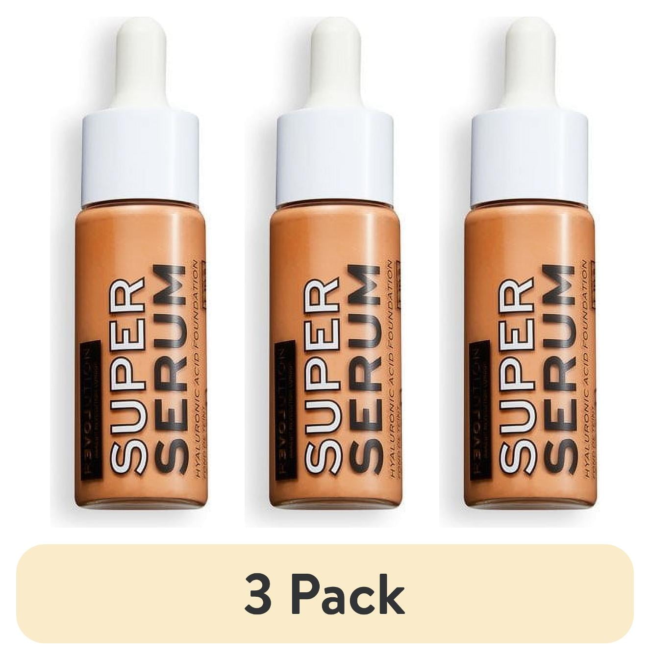 (3 pack) Relove by Revolution Super Serum Foundation F10.5