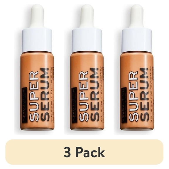 (3 pack) Relove by Revolution Super Serum Foundation F10.5
