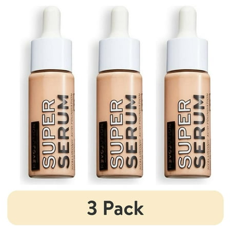 (3 pack) Relove by Revolution Super Serum Foundation F3