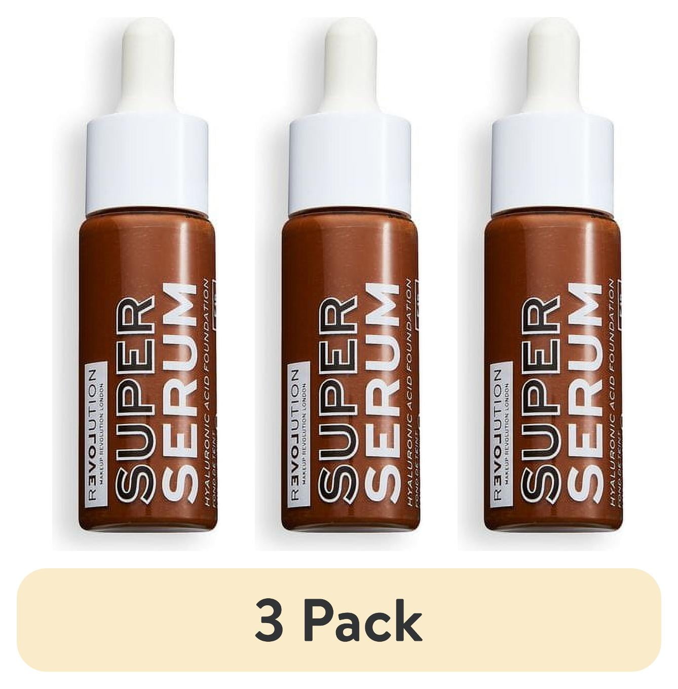 (3 pack) Relove by Revolution Super Serum Foundation F15