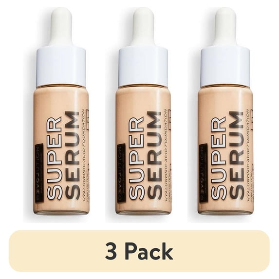 (3 pack) Relove by Revolution Super Serum Foundation F1