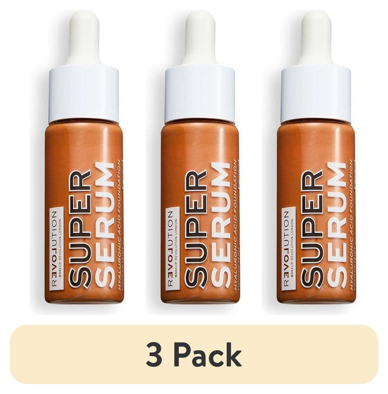 (3 pack) Relove by Revolution Super Serum Foundation F12.5